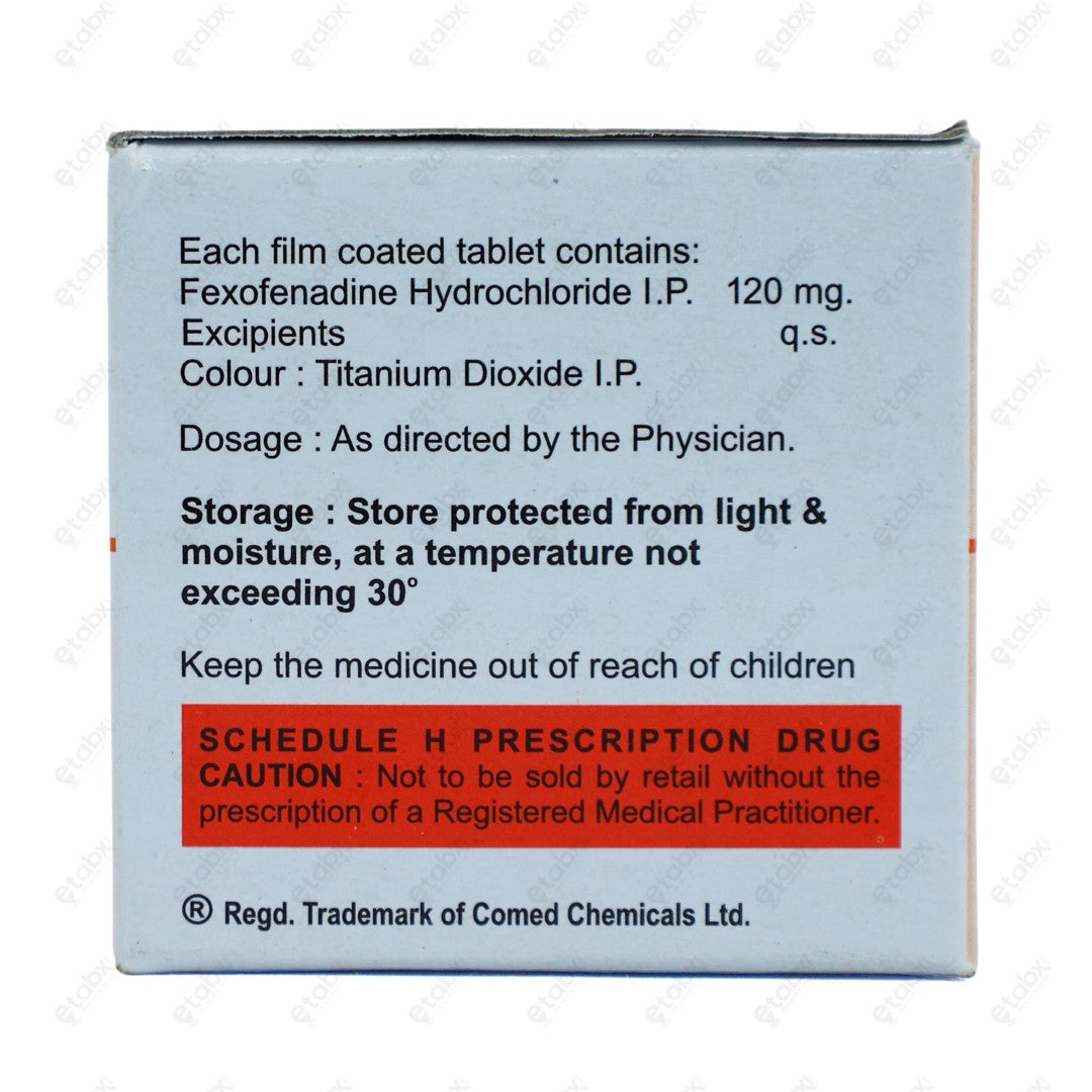 Fegra 120mg Tablet 10's