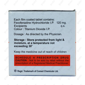 Fegra 120mg Tablet 10's