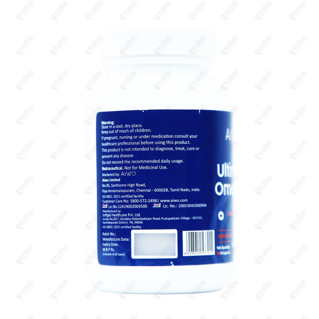 Ultimate Omega-3 Double Strength Capsules 60
