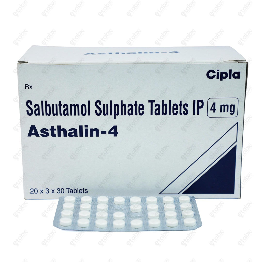 Asthalin 4mg Tablet 30's