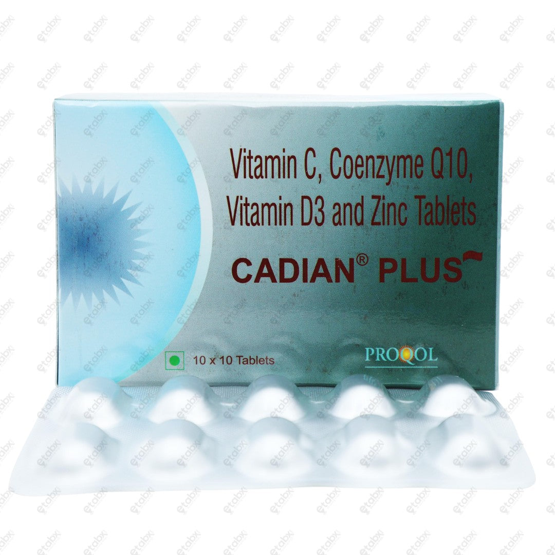 Cadian Plus Tablet 10's
