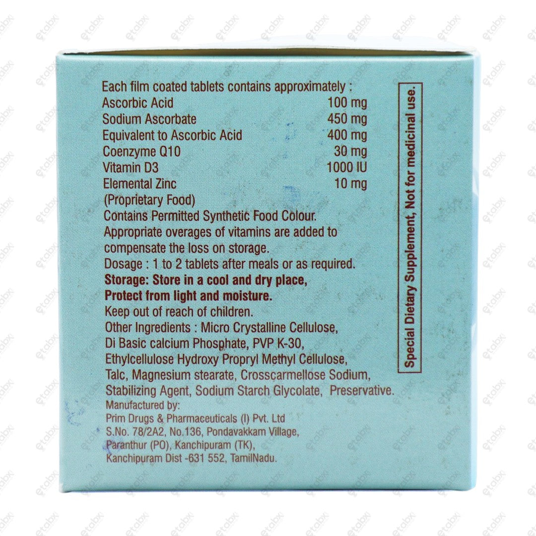 Cadian Plus Tablet 10's