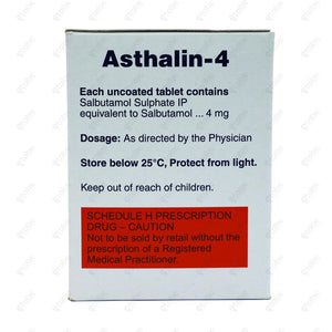 Asthalin 4mg Tablet 30's