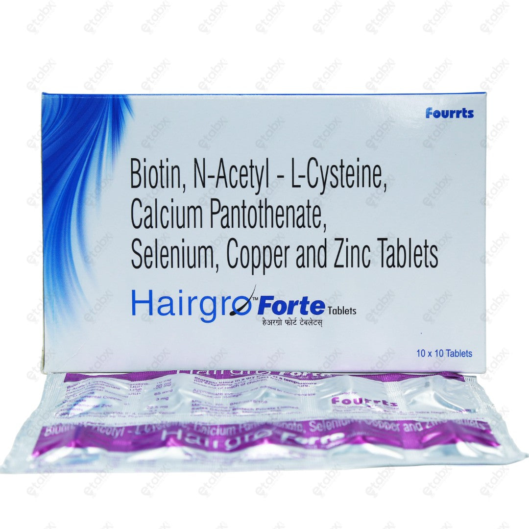 Hairgro Forte Tablet 10's
