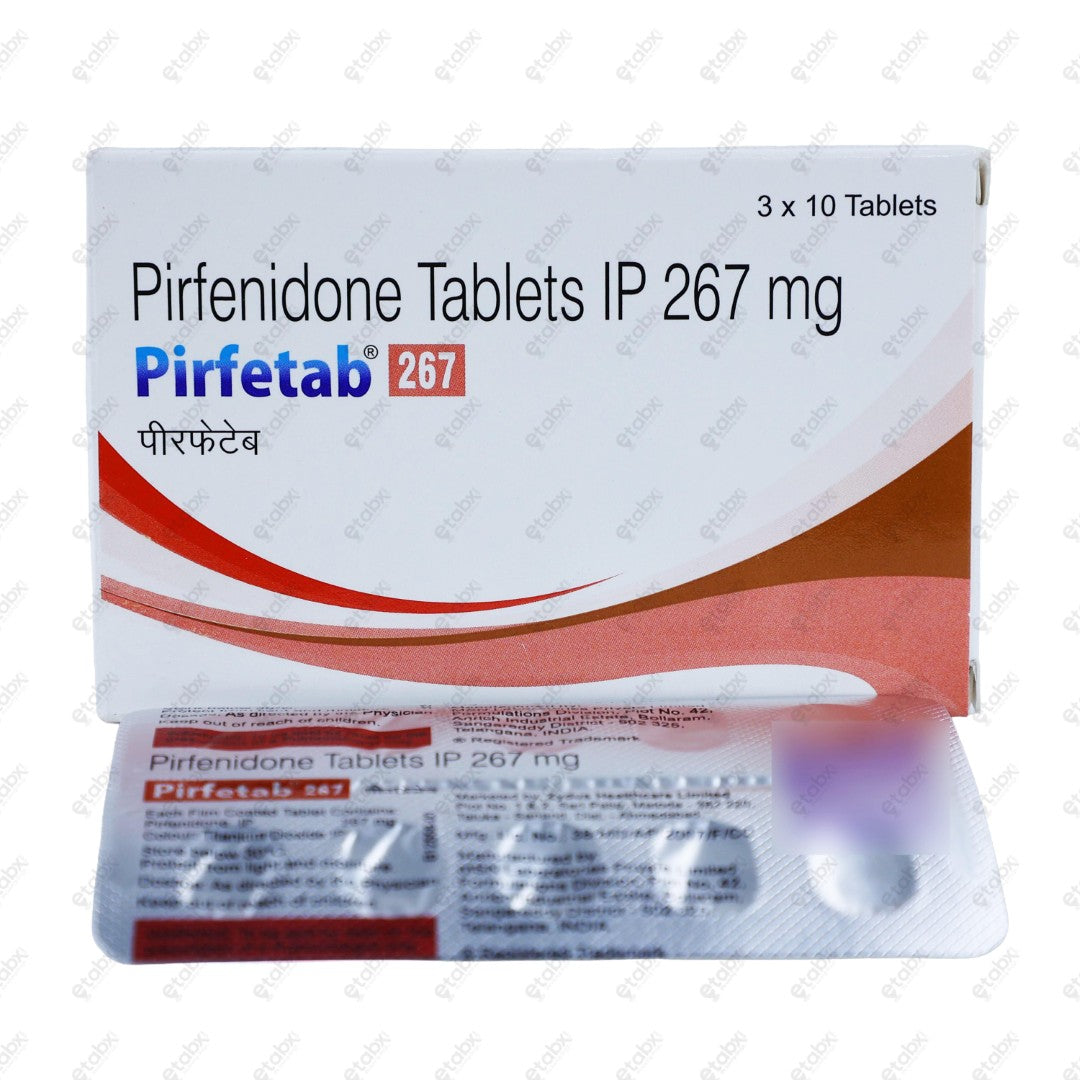 PIRFETAB 267mg Tablet 10's