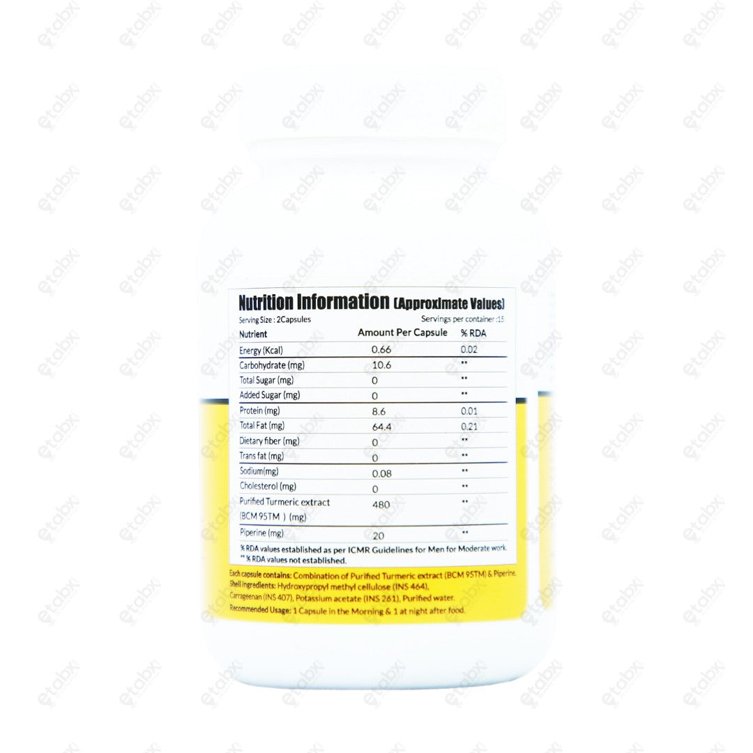 Curcumin Rich Capsules 30'S
