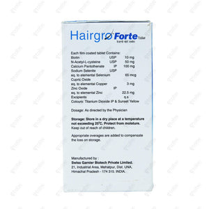 Hairgro Forte Tablet 10's