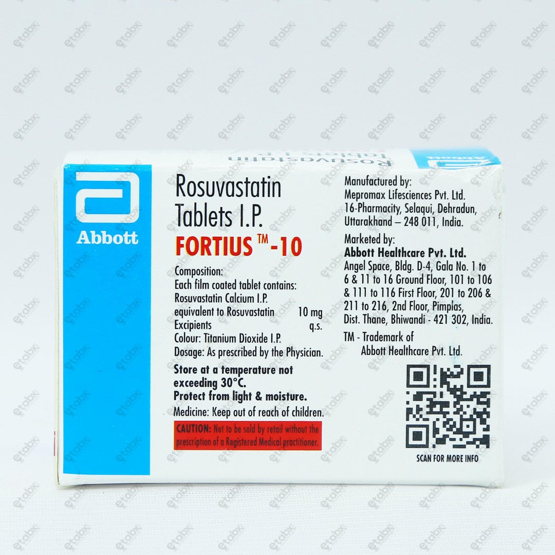 FORTIUS 10MG TABLET 10's