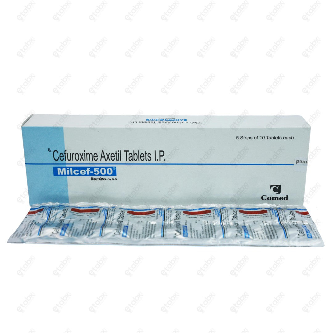 Milcef 500mg Tablet 10's