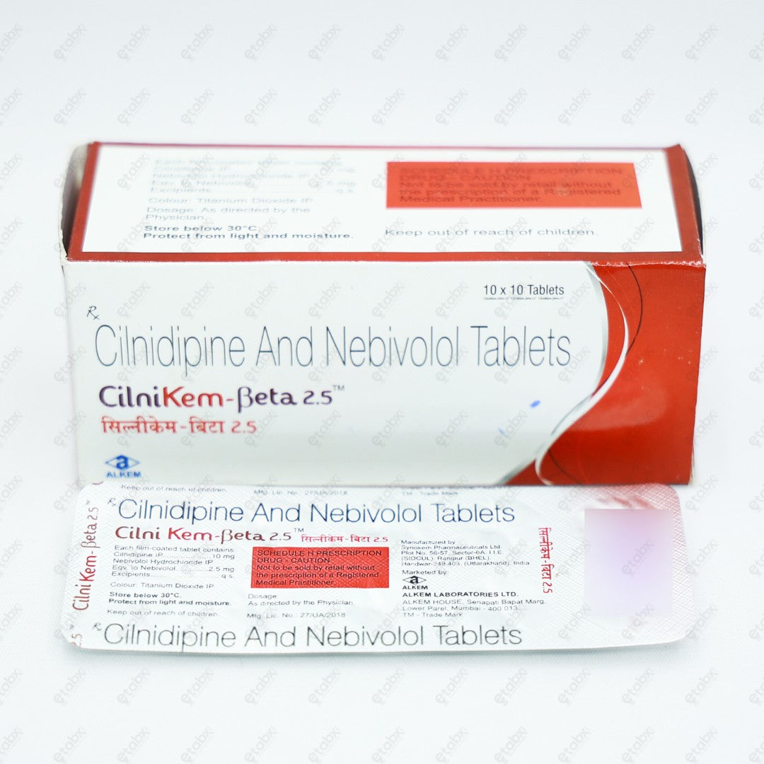 CILNIKEM BETA 2.5 Tablet 10'S
