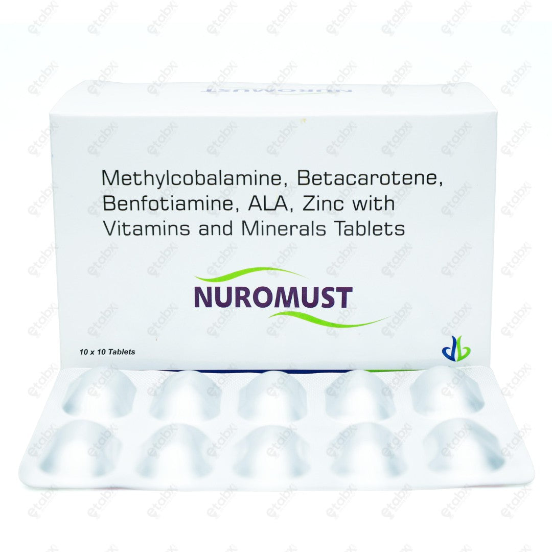 Nuromust Tablets 10's