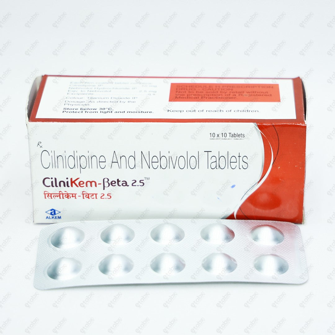 CILNIKEM BETA 2.5 Tablet 10'S