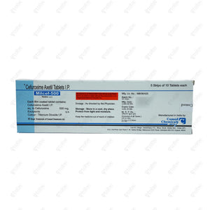 Milcef 500mg Tablet 10's