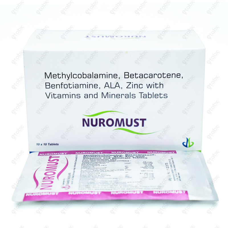 Nuromust Tablets 10's