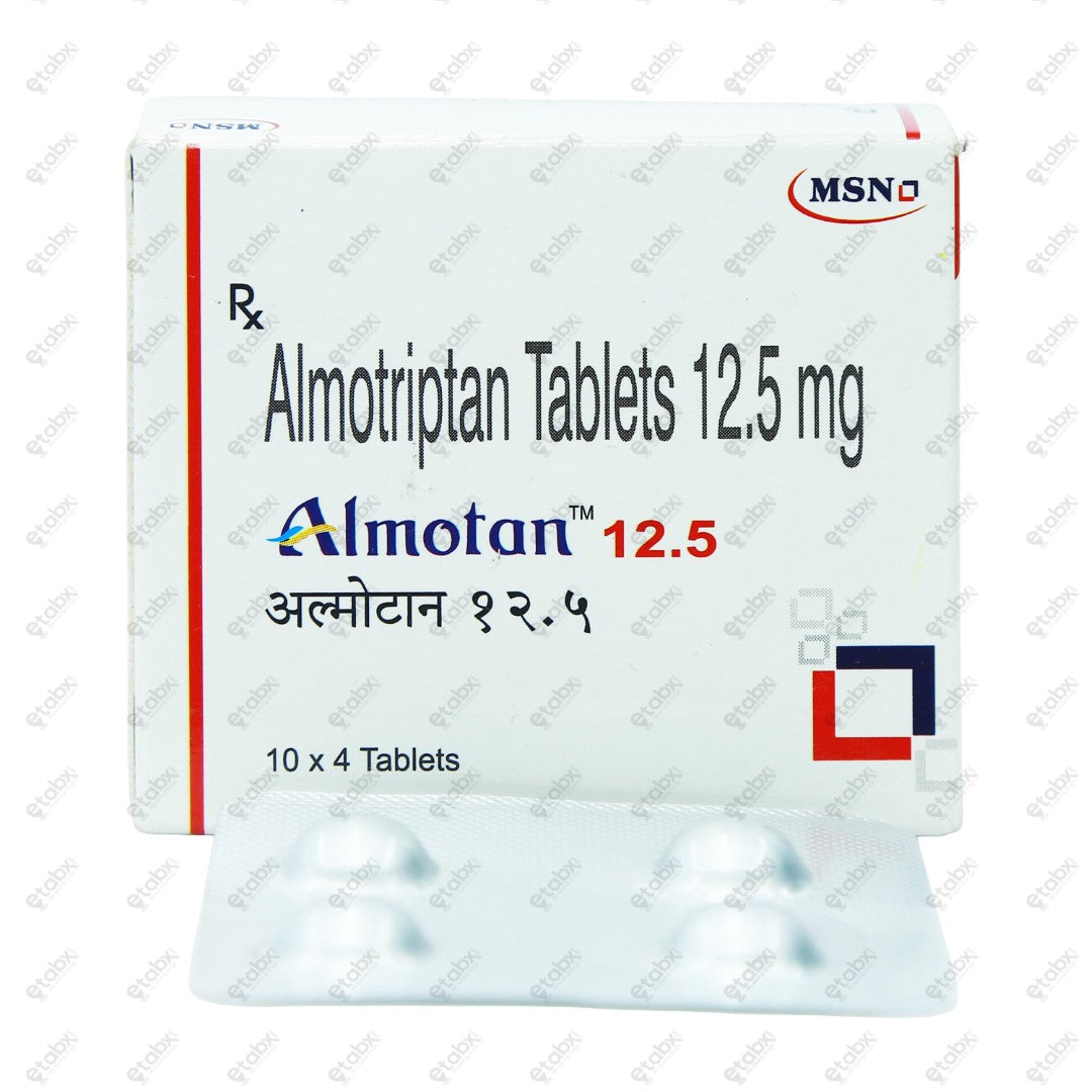 Almotan 12.5mg Tablets 4's
