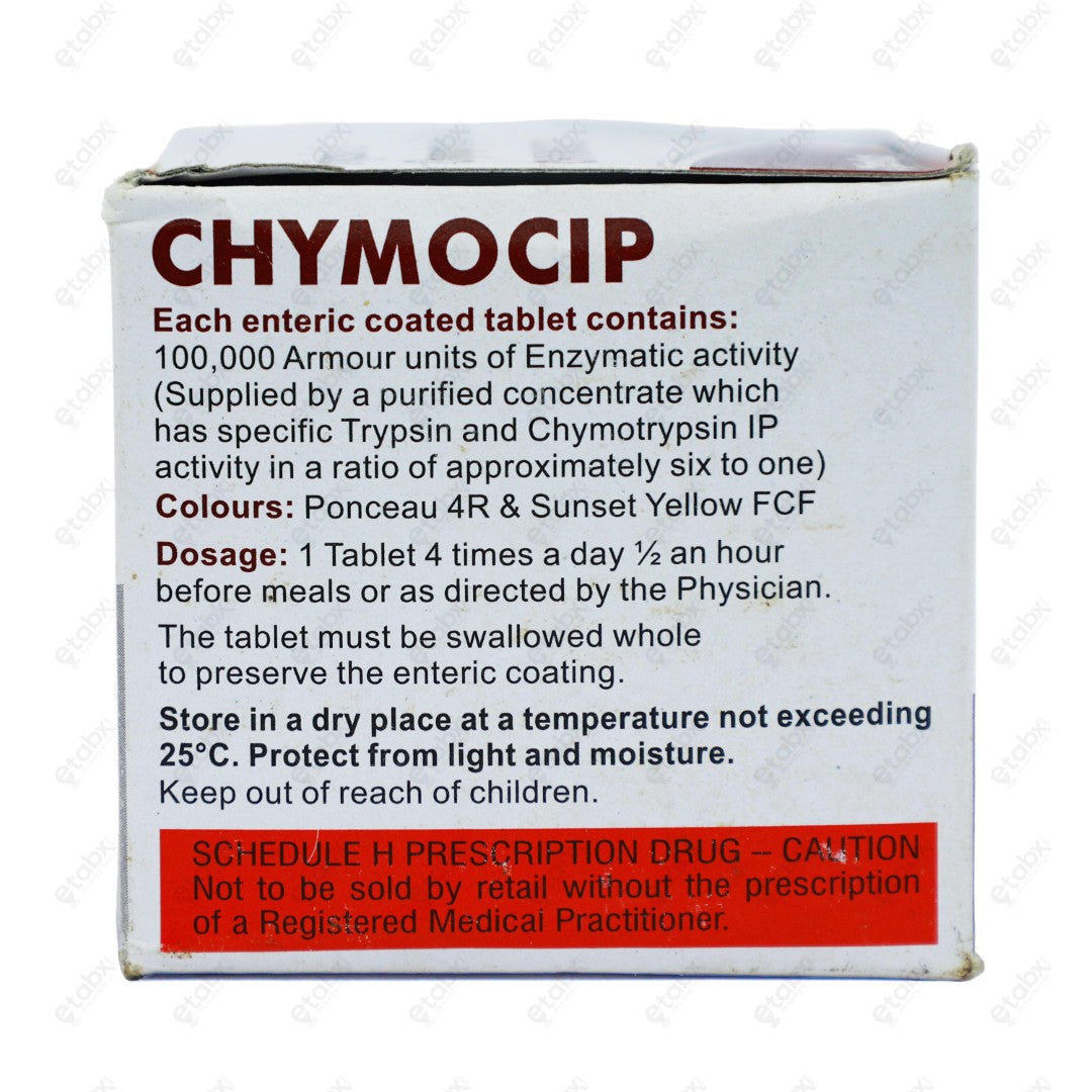Chymocip Tablet 20's