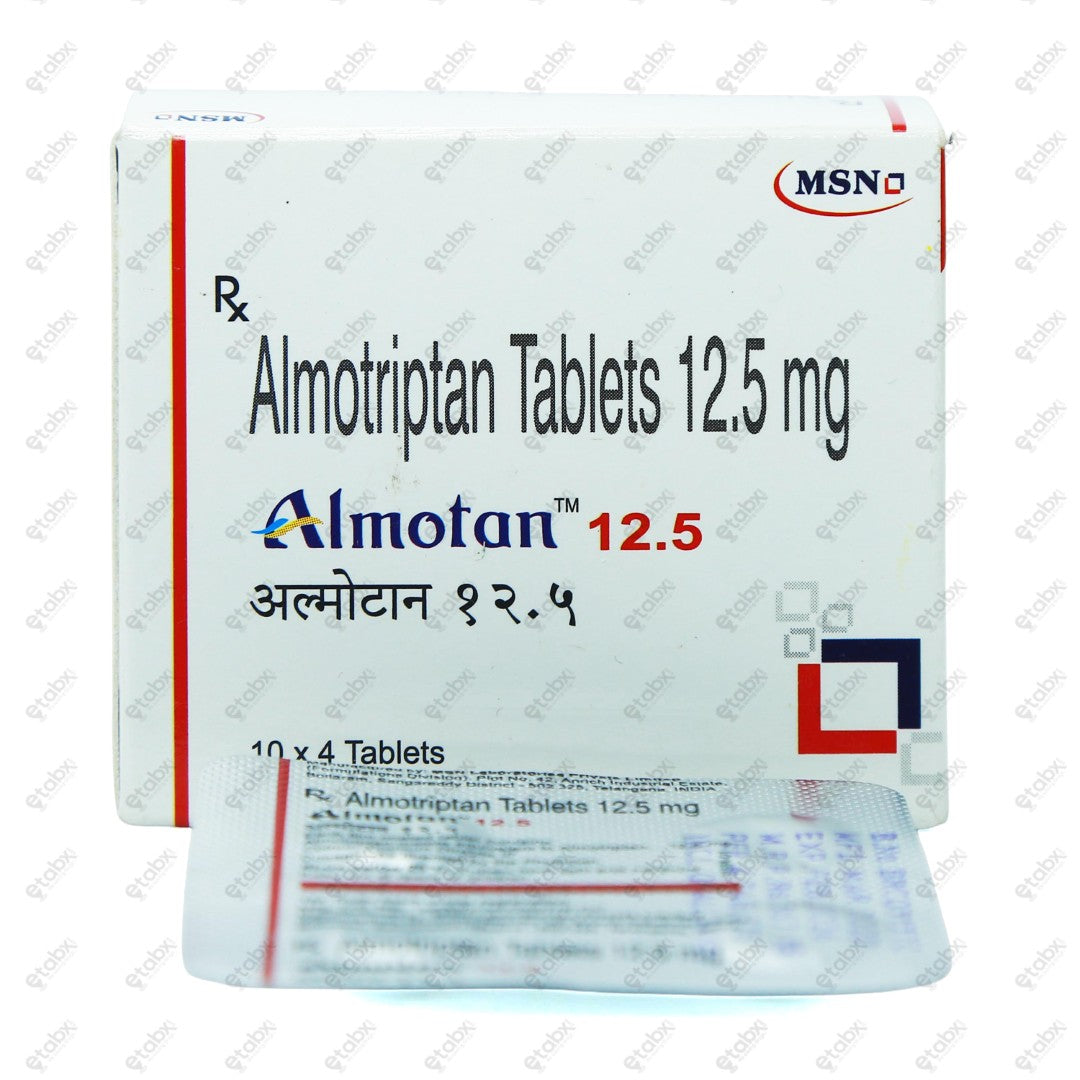 Almotan 12.5mg Tablets 4's