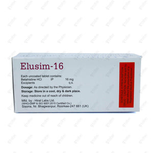 ELUSIM 16mg Tablet 10's