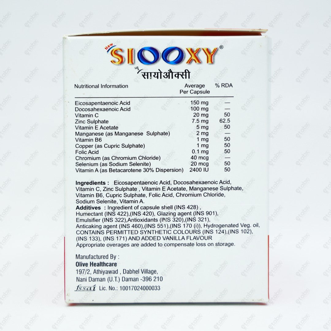 SIOOXY Capsules