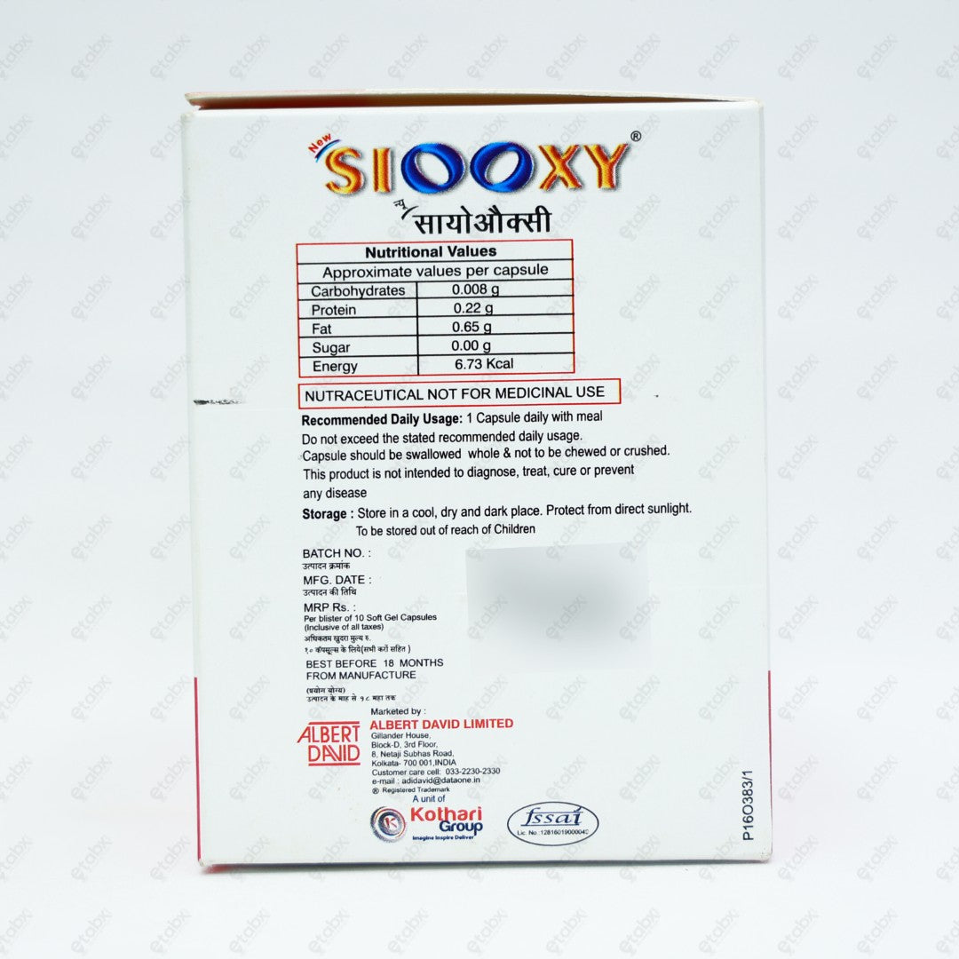 SIOOXY Capsules
