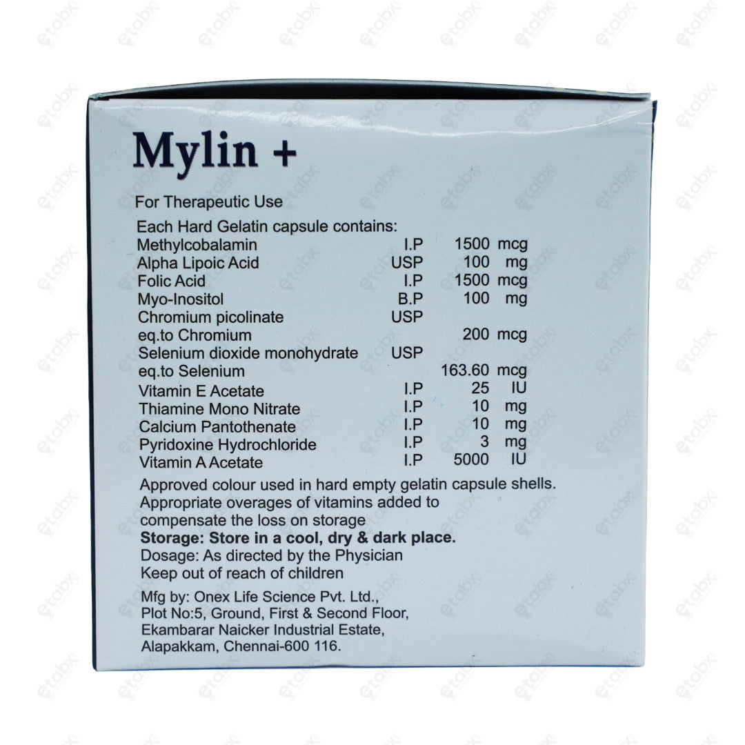 Mylin Plus Capsule 10s