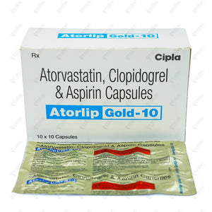 ATORLIP GOLD 10mg Capsule 10's