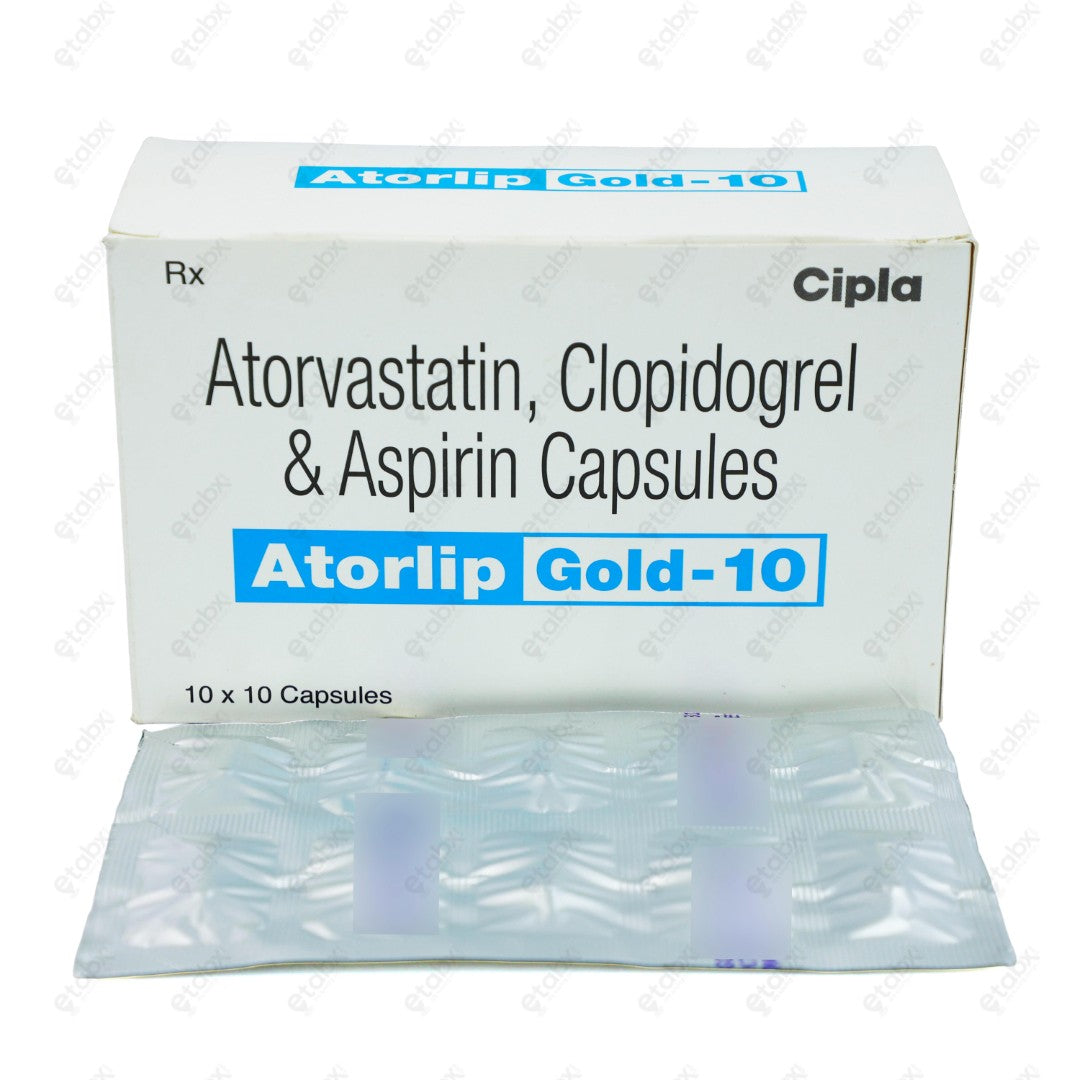 ATORLIP GOLD 10mg Capsule 10's