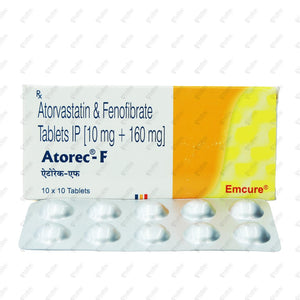 Atorec F Tablet 10's