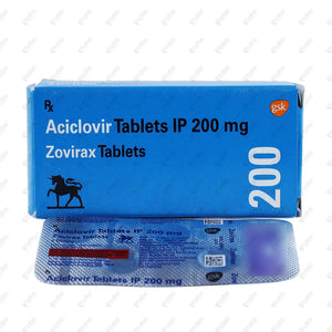 ZOVIRAX 200mg Tablets 5's