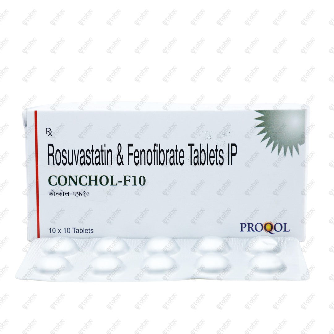 CONCHOL-F10 Tablets 10's