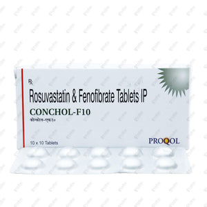 CONCHOL-F10 Tablets 10's