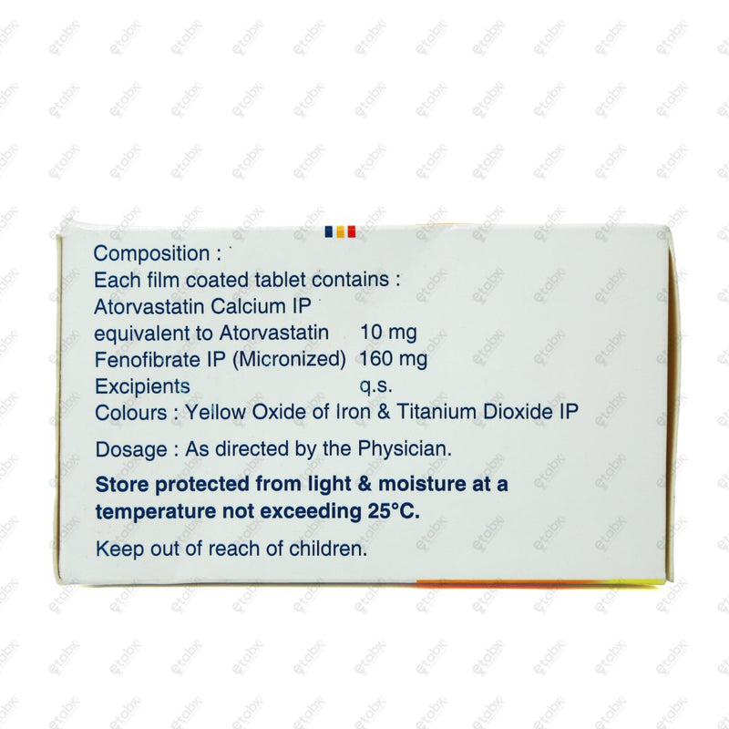 Atorec F Tablet 10's
