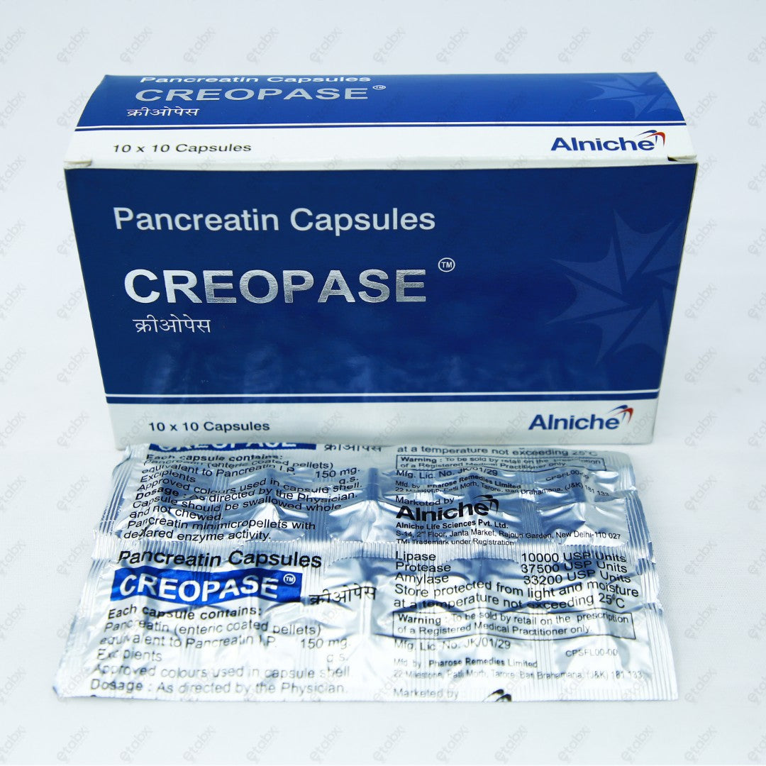 Creopase Capsules 10's