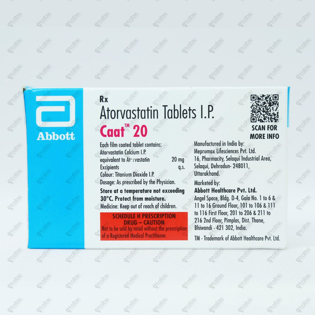 Caat 20mg Tablet 15's