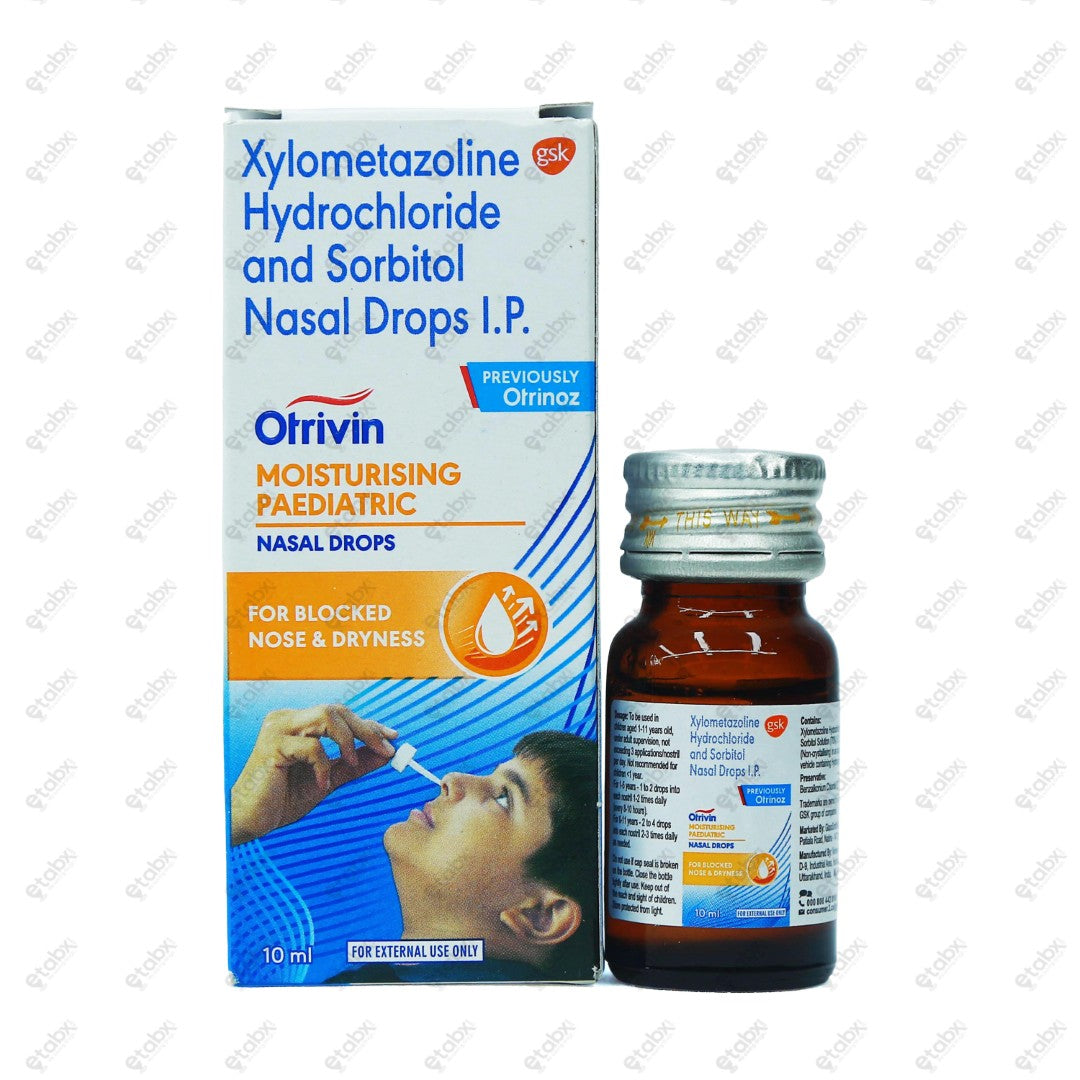 Otrivin Nasal Drops 10ml