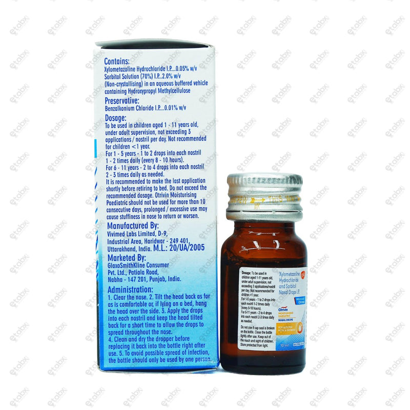 Otrivin Nasal Drops 10ml