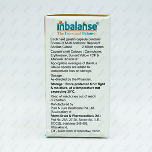 Inbalanse Capsules 10's