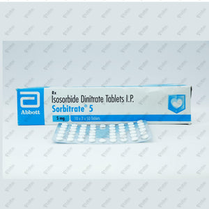 Sorbitrate 5mg Tablet 50's