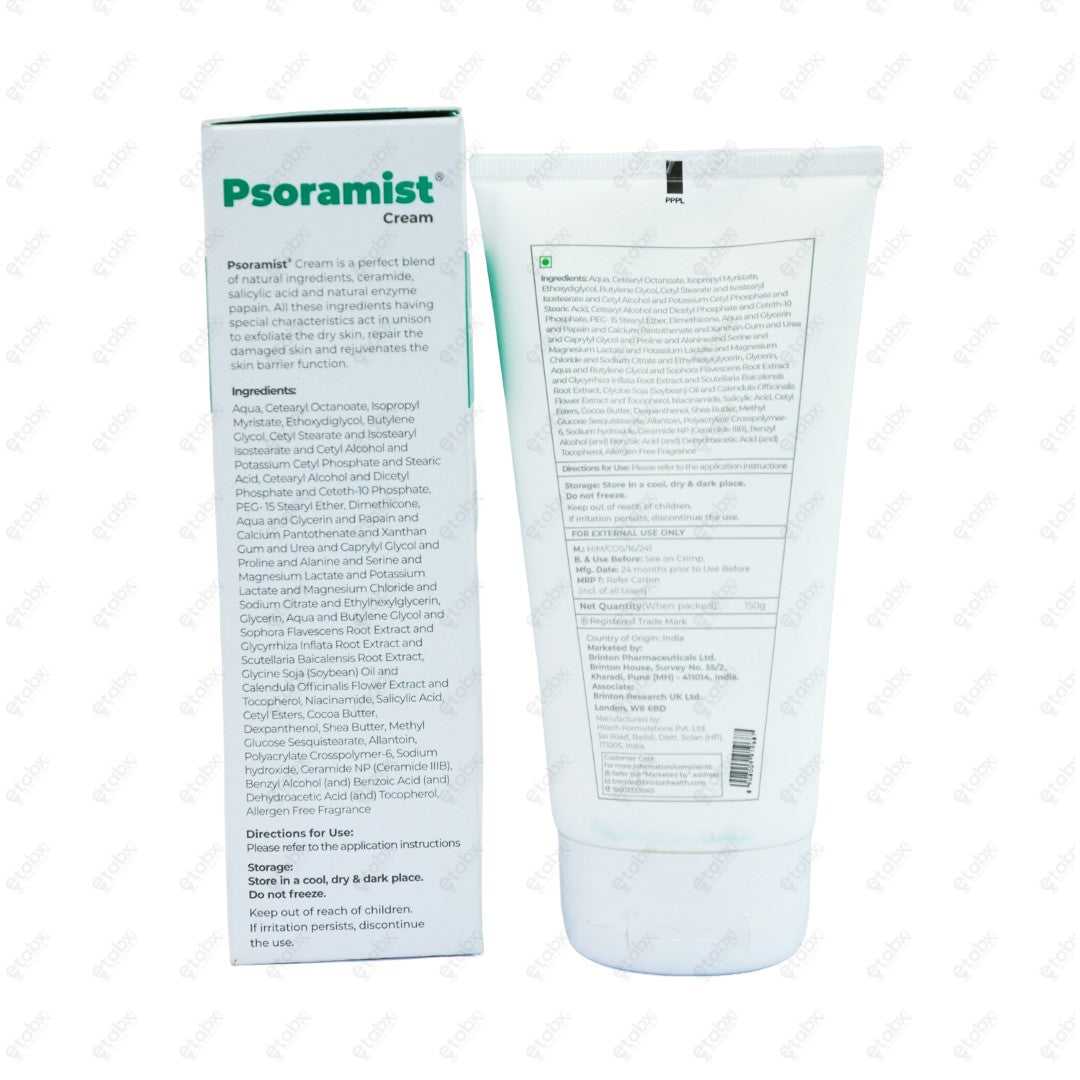 Psoramist Moisturizing Cream 150GM