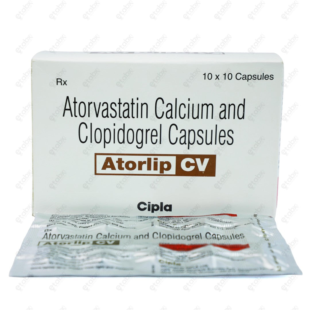 Atorlip CV 10 Capsule 10's