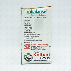 Inbalanse Capsules 10's