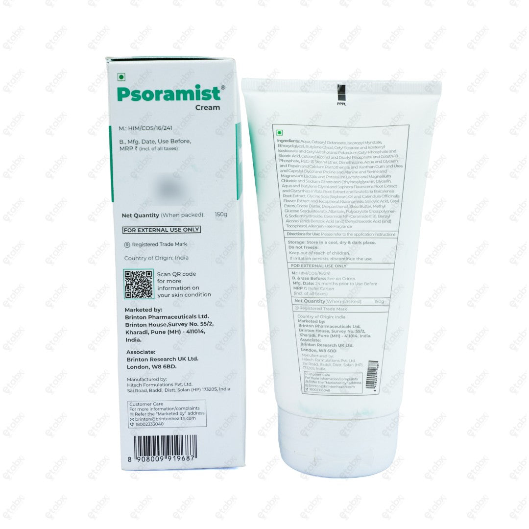 Psoramist Moisturizing Cream 150GM