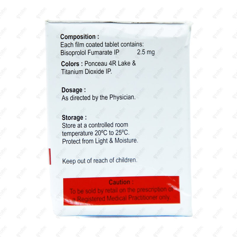 Besicor 2.5mg Tablet 15's