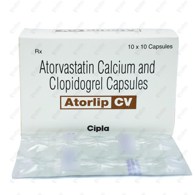 Atorlip CV 10 Capsule 10's