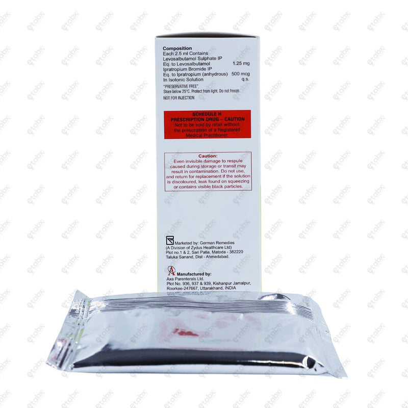 Combimist L Respules 5x2.5ml