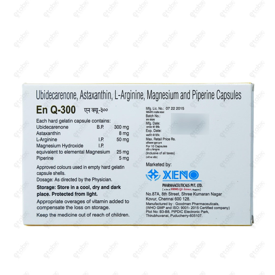 Enq 300mg Capsule 10's