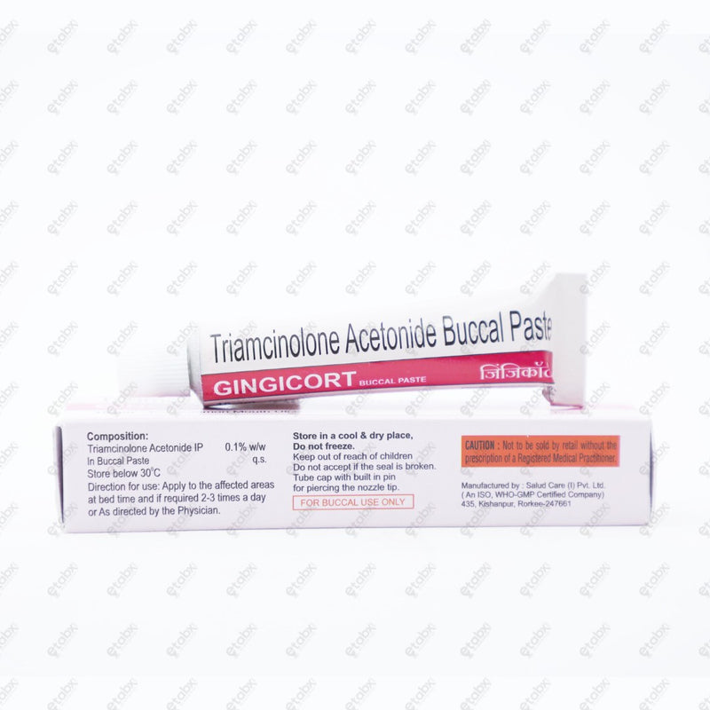 Gingicort Buccal Paste 10gm