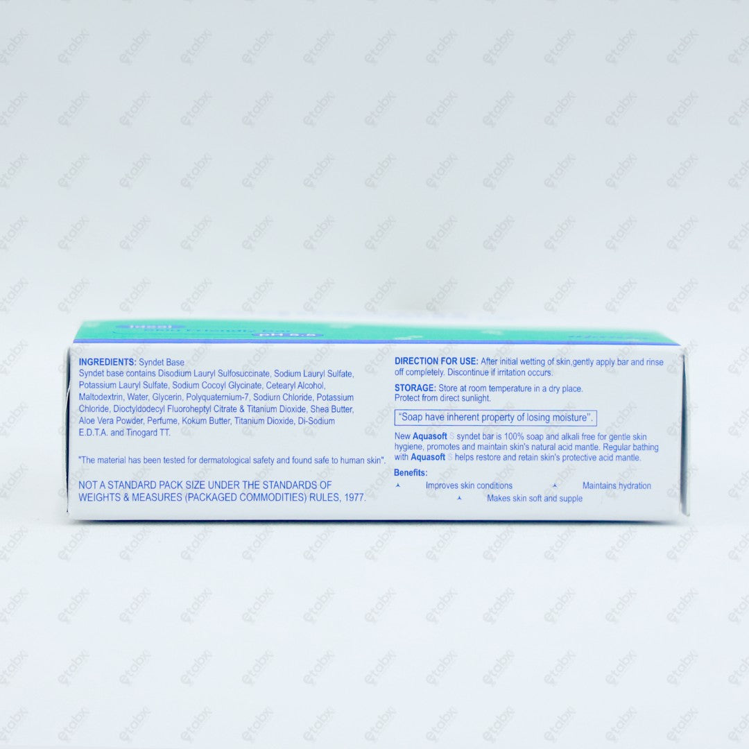 AQUASOFT Syndet Bar 75GM