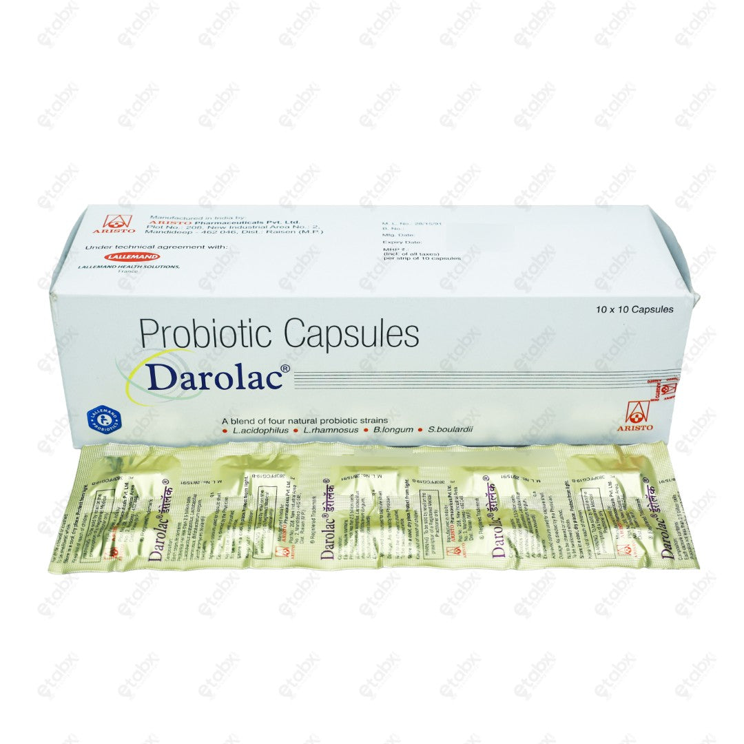 Darolac Capsule 10's