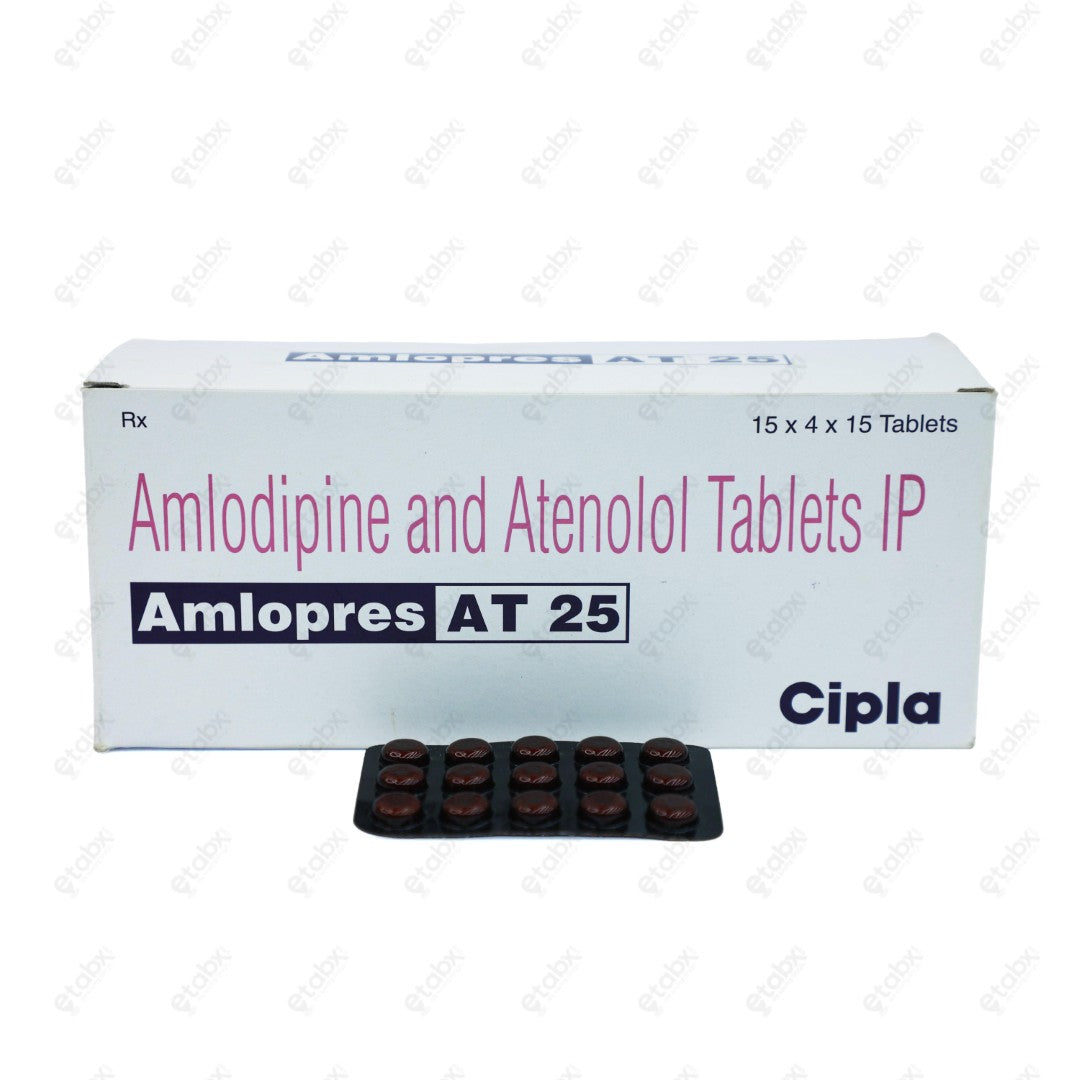 Amlopres AT 25MG Tablet 15's